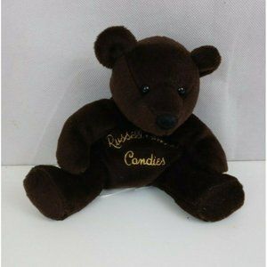 Vintage Russell Stover Candy I Love Chocolate 6" Mini Bean Bag Plush